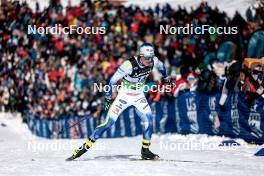 17.02.2024, Minneapolis, United States of America (USA): Johan Haeggstroem (SWE) - FIS world cup cross-country, individual sprint, Minneapolis (USA). www.nordicfocus.com. © Modica/NordicFocus. Every downloaded picture is fee-liable.