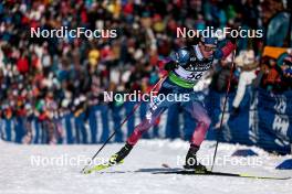 17.02.2024, Minneapolis, United States of America (USA): Walker Hall (USA) - FIS world cup cross-country, individual sprint, Minneapolis (USA). www.nordicfocus.com. © Modica/NordicFocus. Every downloaded picture is fee-liable.