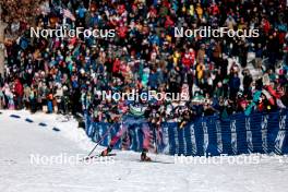 17.02.2024, Minneapolis, United States of America (USA): Zak Ketterson (USA) - FIS world cup cross-country, individual sprint, Minneapolis (USA). www.nordicfocus.com. © Modica/NordicFocus. Every downloaded picture is fee-liable.