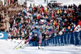17.02.2024, Minneapolis, United States of America (USA): Haley Brewster (USA) - FIS world cup cross-country, individual sprint, Minneapolis (USA). www.nordicfocus.com. © Modica/NordicFocus. Every downloaded picture is fee-liable.