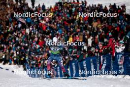 17.02.2024, Minneapolis, United States of America (USA): Adam Witkowski (USA) - FIS world cup cross-country, individual sprint, Minneapolis (USA). www.nordicfocus.com. © Modica/NordicFocus. Every downloaded picture is fee-liable.