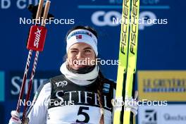17.02.2024, Minneapolis, United States of America (USA): Kristine Stavaas Skistad (NOR) - FIS world cup cross-country, individual sprint, Minneapolis (USA). www.nordicfocus.com. © Modica/NordicFocus. Every downloaded picture is fee-liable.