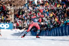 17.02.2024, Minneapolis, United States of America (USA): Anne Kjersti Kalvaa (NOR) - FIS world cup cross-country, individual sprint, Minneapolis (USA). www.nordicfocus.com. © Modica/NordicFocus. Every downloaded picture is fee-liable.