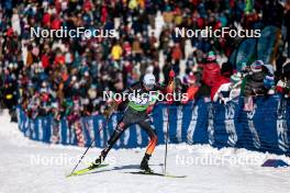 17.02.2024, Minneapolis, United States of America (USA): Florian Notz (GER) - FIS world cup cross-country, individual sprint, Minneapolis (USA). www.nordicfocus.com. © Modica/NordicFocus. Every downloaded picture is fee-liable.