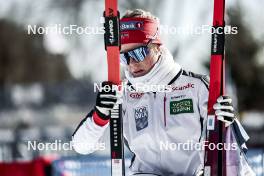 16.02.2024, Minneapolis, United States of America (USA): Anne Kjersti Kalvaa (NOR) - FIS world cup cross-country, training, Minneapolis (USA). www.nordicfocus.com. © Modica/NordicFocus. Every downloaded picture is fee-liable.