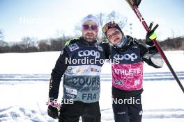 16.02.2024, Minneapolis, United States of America (USA): Flora Dolci (FRA) - FIS world cup cross-country, training, Minneapolis (USA). www.nordicfocus.com. © Modica/NordicFocus. Every downloaded picture is fee-liable.