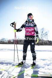 16.02.2024, Minneapolis, United States of America (USA): Flora Dolci (FRA) - FIS world cup cross-country, training, Minneapolis (USA). www.nordicfocus.com. © Modica/NordicFocus. Every downloaded picture is fee-liable.