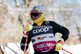 16.02.2024, Minneapolis, United States of America (USA): Emma Ribom (SWE) - FIS world cup cross-country, training, Minneapolis (USA). www.nordicfocus.com. © Modica/NordicFocus. Every downloaded picture is fee-liable.