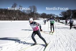 16.02.2024, Minneapolis, United States of America (USA): Lauri Vuorinen (FIN) - FIS world cup cross-country, training, Minneapolis (USA). www.nordicfocus.com. © Modica/NordicFocus. Every downloaded picture is fee-liable.