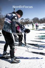 16.02.2024, Minneapolis, United States of America (USA): Jules Chappaz (FRA) - FIS world cup cross-country, training, Minneapolis (USA). www.nordicfocus.com. © Modica/NordicFocus. Every downloaded picture is fee-liable.