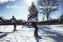 16.02.2024, Minneapolis, United States of America (USA): Zak Ketterson (USA) - FIS world cup cross-country, training, Minneapolis (USA). www.nordicfocus.com. © Modica/NordicFocus. Every downloaded picture is fee-liable.
