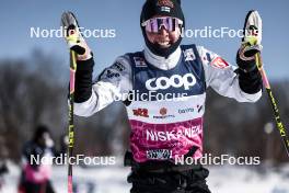 16.02.2024, Minneapolis, United States of America (USA): Kerttu Niskanen (FIN) - FIS world cup cross-country, training, Minneapolis (USA). www.nordicfocus.com. © Modica/NordicFocus. Every downloaded picture is fee-liable.