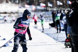 16.02.2024, Minneapolis, United States of America (USA): Federico Pellegrino (ITA) - FIS world cup cross-country, training, Minneapolis (USA). www.nordicfocus.com. © Modica/NordicFocus. Every downloaded picture is fee-liable.