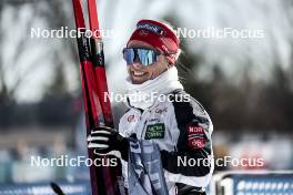 16.02.2024, Minneapolis, United States of America (USA): Anne Kjersti Kalvaa (NOR) - FIS world cup cross-country, training, Minneapolis (USA). www.nordicfocus.com. © Modica/NordicFocus. Every downloaded picture is fee-liable.