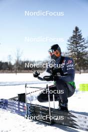 16.02.2024, Minneapolis, United States of America (USA): Salomon  - FIS world cup cross-country, training, Minneapolis (USA). www.nordicfocus.com. © Modica/NordicFocus. Every downloaded picture is fee-liable.