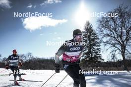 16.02.2024, Minneapolis, United States of America (USA): Roman Schaad (SUI) - FIS world cup cross-country, training, Minneapolis (USA). www.nordicfocus.com. © Modica/NordicFocus. Every downloaded picture is fee-liable.