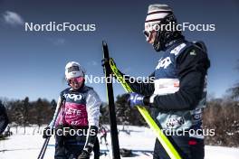 16.02.2024, Minneapolis, United States of America (USA): Lena Quintin (FRA) - FIS world cup cross-country, training, Minneapolis (USA). www.nordicfocus.com. © Modica/NordicFocus. Every downloaded picture is fee-liable.
