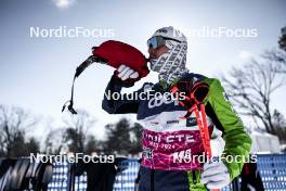 16.02.2024, Minneapolis, United States of America (USA): Miha Simenc (SLO) - FIS world cup cross-country, training, Minneapolis (USA). www.nordicfocus.com. © Modica/NordicFocus. Every downloaded picture is fee-liable.