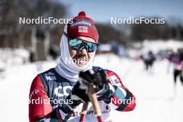 16.02.2024, Minneapolis, United States of America (USA): Haavard Solaas Taugboel (NOR) - FIS world cup cross-country, training, Minneapolis (USA). www.nordicfocus.com. © Modica/NordicFocus. Every downloaded picture is fee-liable.