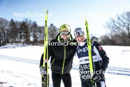 16.02.2024, Minneapolis, United States of America (USA):  Fischer - FIS world cup cross-country, training, Minneapolis (USA). www.nordicfocus.com. © Modica/NordicFocus. Every downloaded picture is fee-liable.