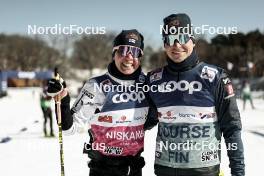 16.02.2024, Minneapolis, United States of America (USA): Kerttu Niskanen (FIN) - FIS world cup cross-country, training, Minneapolis (USA). www.nordicfocus.com. © Modica/NordicFocus. Every downloaded picture is fee-liable.