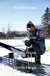 16.02.2024, Minneapolis, United States of America (USA): Salomon  - FIS world cup cross-country, training, Minneapolis (USA). www.nordicfocus.com. © Modica/NordicFocus. Every downloaded picture is fee-liable.