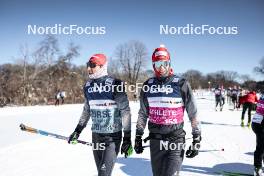 16.02.2024, Minneapolis, United States of America (USA): Cyril Faehndrich (SUI) - FIS world cup cross-country, training, Minneapolis (USA). www.nordicfocus.com. © Modica/NordicFocus. Every downloaded picture is fee-liable.