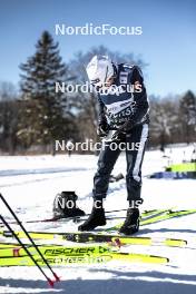 16.02.2024, Minneapolis, United States of America (USA):  Fischer - FIS world cup cross-country, training, Minneapolis (USA). www.nordicfocus.com. © Modica/NordicFocus. Every downloaded picture is fee-liable.