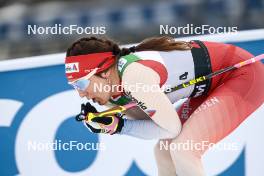 02.03.2024, Lahti, Finland (FIN): Anja Weber (SUI) - FIS world cup cross-country, 20km, Lahti (FIN). www.nordicfocus.com. © Modica/NordicFocus. Every downloaded picture is fee-liable.
