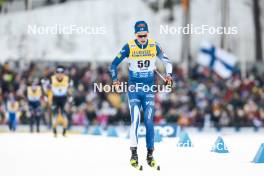 02.03.2024, Lahti, Finland (FIN): Juuso Haarala (FIN) - FIS world cup cross-country, 20km, Lahti (FIN). www.nordicfocus.com. © Modica/NordicFocus. Every downloaded picture is fee-liable.