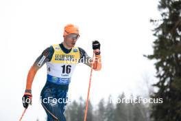 02.03.2024, Lahti, Finland (FIN): Andrew Young (GBR) - FIS world cup cross-country, 20km, Lahti (FIN). www.nordicfocus.com. © Modica/NordicFocus. Every downloaded picture is fee-liable.