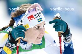 02.03.2024, Lahti, Finland (FIN): Ebba Andersson (SWE) - FIS world cup cross-country, 20km, Lahti (FIN). www.nordicfocus.com. © Modica/NordicFocus. Every downloaded picture is fee-liable.