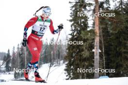02.03.2024, Lahti, Finland (FIN): Lotta Udnes Weng (NOR) - FIS world cup cross-country, 20km, Lahti (FIN). www.nordicfocus.com. © Modica/NordicFocus. Every downloaded picture is fee-liable.