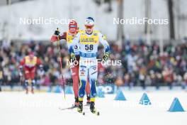 02.03.2024, Lahti, Finland (FIN): Jens Burman (SWE) - FIS world cup cross-country, 20km, Lahti (FIN). www.nordicfocus.com. © Modica/NordicFocus. Every downloaded picture is fee-liable.