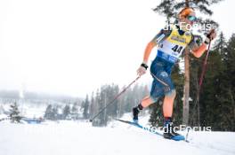 02.03.2024, Lahti, Finland (FIN): Andrew Musgrave (GBR) - FIS world cup cross-country, 20km, Lahti (FIN). www.nordicfocus.com. © Modica/NordicFocus. Every downloaded picture is fee-liable.