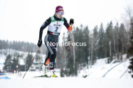 02.03.2024, Lahti, Finland (FIN): Katherine Sauerbrey (GER) - FIS world cup cross-country, 20km, Lahti (FIN). www.nordicfocus.com. © Modica/NordicFocus. Every downloaded picture is fee-liable.