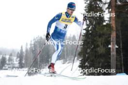 02.03.2024, Lahti, Finland (FIN): Lauri Lepisto (FIN) - FIS world cup cross-country, 20km, Lahti (FIN). www.nordicfocus.com. © Modica/NordicFocus. Every downloaded picture is fee-liable.