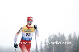 02.03.2024, Lahti, Finland (FIN): Cyril Faehndrich (SUI) - FIS world cup cross-country, 20km, Lahti (FIN). www.nordicfocus.com. © Modica/NordicFocus. Every downloaded picture is fee-liable.