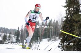 02.03.2024, Lahti, Finland (FIN): Marina Kaelin (SUI) - FIS world cup cross-country, 20km, Lahti (FIN). www.nordicfocus.com. © Modica/NordicFocus. Every downloaded picture is fee-liable.