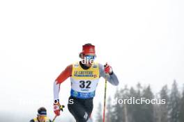 02.03.2024, Lahti, Finland (FIN): Antoine Cyr (CAN) - FIS world cup cross-country, 20km, Lahti (FIN). www.nordicfocus.com. © Modica/NordicFocus. Every downloaded picture is fee-liable.