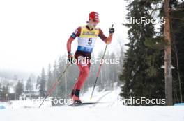 02.03.2024, Lahti, Finland (FIN): Miro Karppanen (FIN) - FIS world cup cross-country, 20km, Lahti (FIN). www.nordicfocus.com. © Modica/NordicFocus. Every downloaded picture is fee-liable.