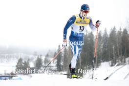 02.03.2024, Lahti, Finland (FIN): Lauri Vuorinen (FIN) - FIS world cup cross-country, 20km, Lahti (FIN). www.nordicfocus.com. © Modica/NordicFocus. Every downloaded picture is fee-liable.