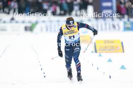 02.03.2024, Lahti, Finland (FIN): Remi Bourdin (FRA) - FIS world cup cross-country, 20km, Lahti (FIN). www.nordicfocus.com. © Modica/NordicFocus. Every downloaded picture is fee-liable.