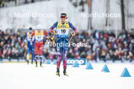 02.03.2024, Lahti, Finland (FIN): Luke Jager (USA) - FIS world cup cross-country, 20km, Lahti (FIN). www.nordicfocus.com. © Modica/NordicFocus. Every downloaded picture is fee-liable.