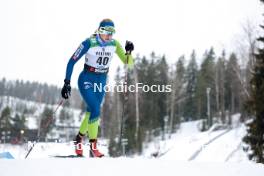 02.03.2024, Lahti, Finland (FIN): Anja Mandeljc (SLO) - FIS world cup cross-country, 20km, Lahti (FIN). www.nordicfocus.com. © Modica/NordicFocus. Every downloaded picture is fee-liable.