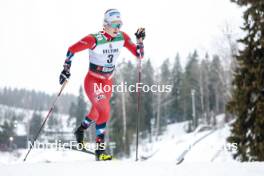 02.03.2024, Lahti, Finland (FIN): Anna Svendsen (NOR) - FIS world cup cross-country, 20km, Lahti (FIN). www.nordicfocus.com. © Modica/NordicFocus. Every downloaded picture is fee-liable.