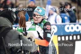 02.03.2024, Lahti, Finland (FIN): Krista Parmakoski (FIN), Victoria Carl (GER), (l-r)  - FIS world cup cross-country, 20km, Lahti (FIN). www.nordicfocus.com. © Modica/NordicFocus. Every downloaded picture is fee-liable.