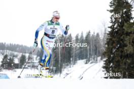 02.03.2024, Lahti, Finland (FIN): Sofia Henriksson (SWE) - FIS world cup cross-country, 20km, Lahti (FIN). www.nordicfocus.com. © Modica/NordicFocus. Every downloaded picture is fee-liable.