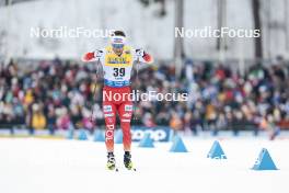 02.03.2024, Lahti, Finland (FIN): Dominik Bury (POL) - FIS world cup cross-country, 20km, Lahti (FIN). www.nordicfocus.com. © Modica/NordicFocus. Every downloaded picture is fee-liable.