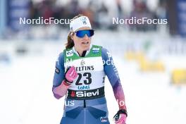02.03.2024, Lahti, Finland (FIN): Rosie Brennan (USA) - FIS world cup cross-country, 20km, Lahti (FIN). www.nordicfocus.com. © Modica/NordicFocus. Every downloaded picture is fee-liable.